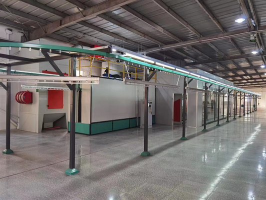 ligne de revêtement automatique de la poudre 40m/Hour pour les forces de défense principale en bois de meubles de plat en bois