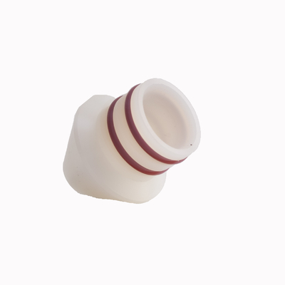 137139 Tivar buse de revêtement en poudre conique courte avec anneaux O pour pistolet Versa-Spray Ii
