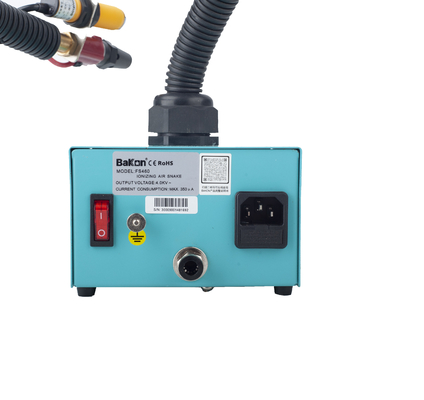 Machine de revêtement en poudre électrostatique à grande vitesse Ion électrostatique serpent à vent Pistolet à air à induction automatique de dépoussiérage