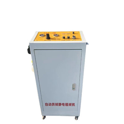 Machine de décapage électrostatique automatique de velours avec une uniformité de revêtement élevée