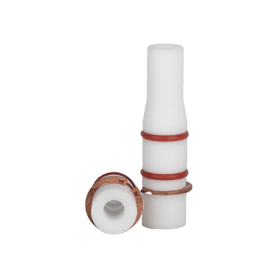 114221 Venturi Throat pompe métrique d'alimentation en poudre de 8 mm comprenant une pompe de revêtement en poudre à anneaux de retenue et à anneaux O