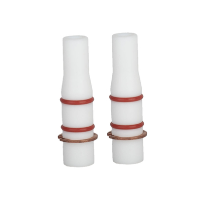 114221 Venturi Throat pompe métrique d'alimentation en poudre de 8 mm comprenant une pompe de revêtement en poudre à anneaux de retenue et à anneaux O