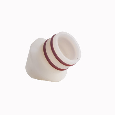 137139 Tivar buse de revêtement en poudre conique courte avec anneaux O pour pistolet Versa-Spray Ii