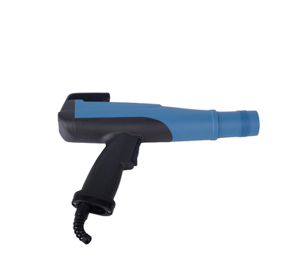 Pistolet de revêtement en poudre bleue