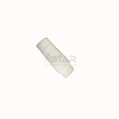 357944 Pipe à venturi en PTFE de couleur blanche pour injecteur de poudre de récupération GEMA