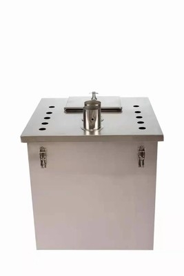 550x550mm Haute épaisseur carré poudre de revêtement Hopper