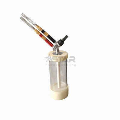 Coupe de revêtement en poudre en plastique portable de petite à moyenne taille