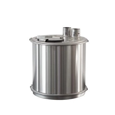Tous les types de revêtement en poudre rond fluidifiant Hopper inoxydable