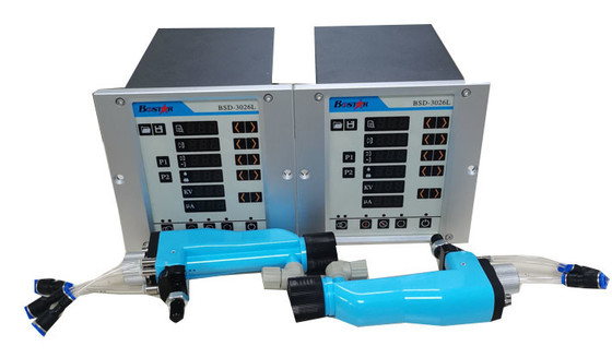 Pistolet de pulvérisation électrostatique à base d'eau automatique générateur électrostatique BSD-3026 et pompe à engrenages