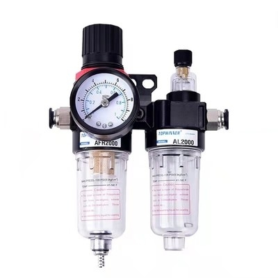 8 mm AFC2000 séparateur d'huile et d'eau Processeur de source de gaz Filtre à air duplex
