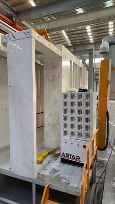 Système de convoyeur sans puissance à profil d'aluminium horizontal