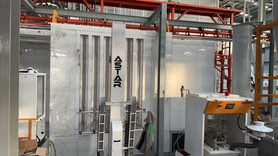 Système de convoyeur sans puissance à profil d'aluminium horizontal