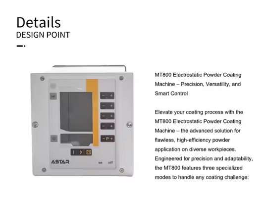 ASTAR Smart Control Master PLC Control Armoire de revêtement en poudre équipement de peinture de haute technologie