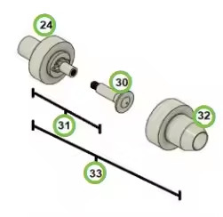 Non OEM assemblage de buse comprend le diffuseur de support d'électrode et le couvercle pour le pistolet manuel Parker Ionics GX132