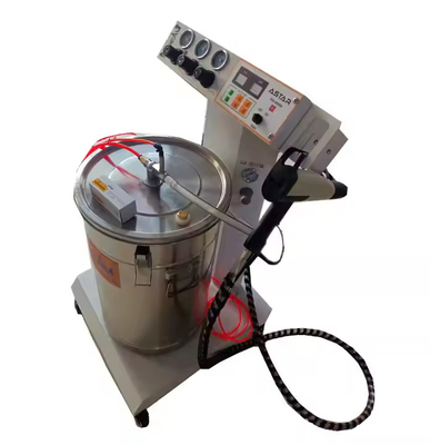Machine de revêtement par poudre électrostatique 12V pour jantes et substrats en acier