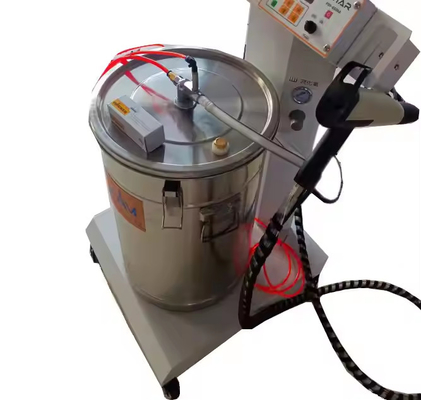 Machine de revêtement par poudre électrostatique 12V pour jantes et substrats en acier