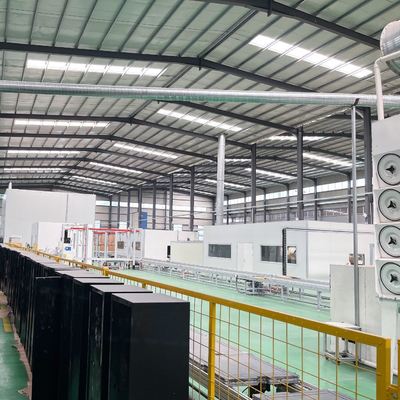 Horizontal Sheet Metal Parts Powder Spraying Coating Line