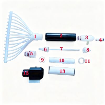 Pistolet tribo automatique à haute teneur en poudre pour revêtement en poudre