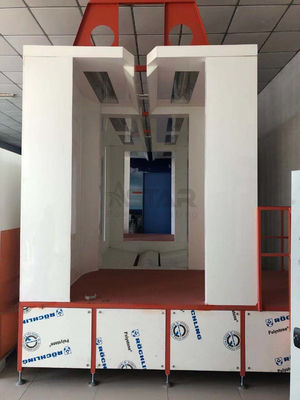 Cabine de jet automatique de revêtement de poudre de circulation