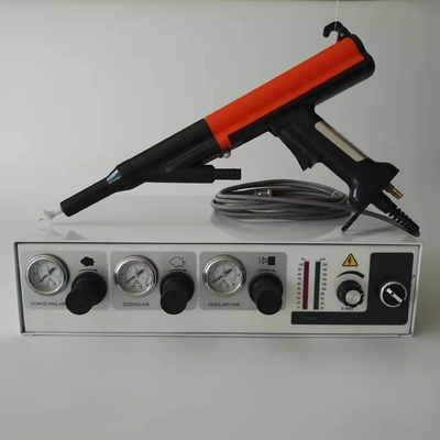 Machine à pistolet de revêtement en poudre de métal rouge
