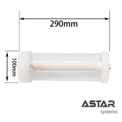 Coupe d'essai de revêtement en poudre électrostatique de 290 mm pour revêtement en poudre